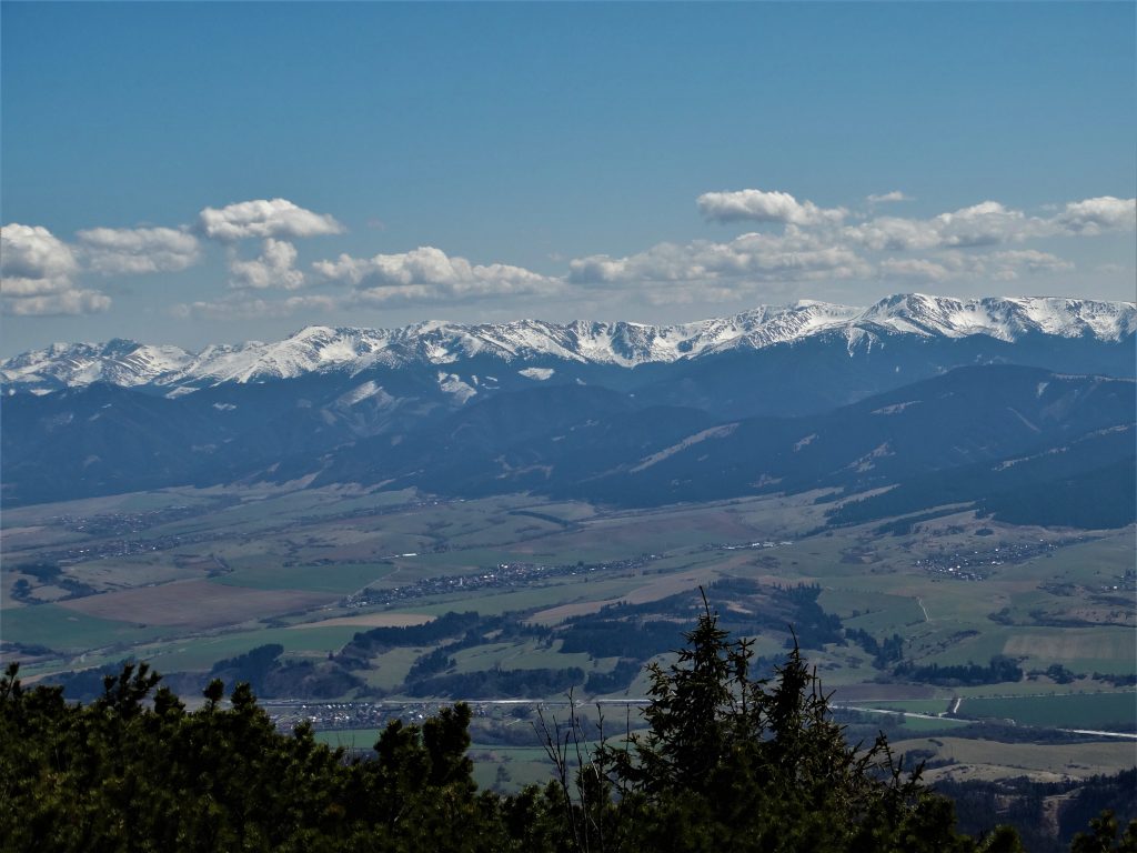 Západné Tatry z Veľkého Choča