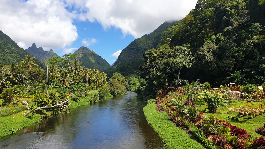 Údolie na Tahiti